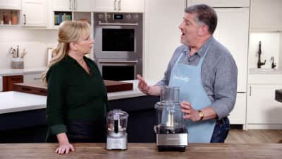 Food processor test kitchen top